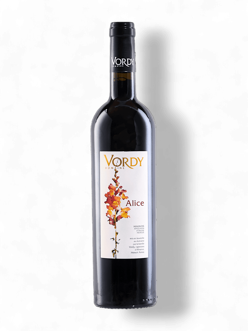 Alice - Vin Rouge Minervois - Bio - Domaine Vordy - c Alice - Vin Rouge Minervois - Bio - Domaine Vordy -