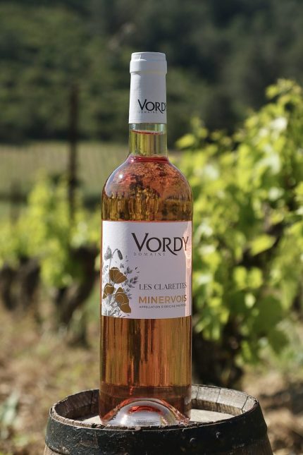 Les Clarettes | Vin Rosé Minervois Bio - Domaine VORDY