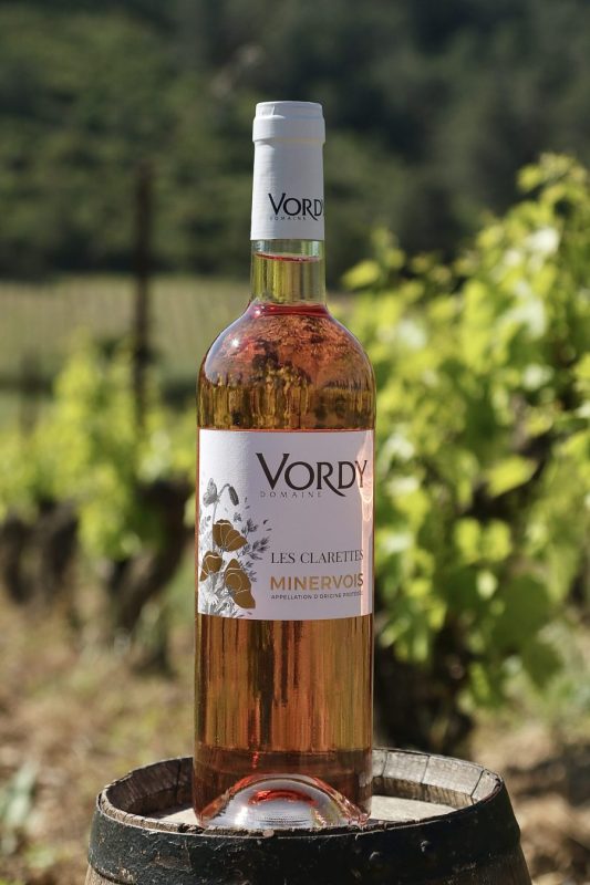 Les Clarettes | Vin Rosé Minervois Bio - Domaine VORDY